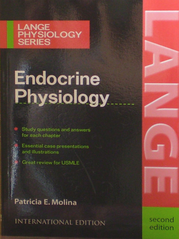 Libro: Endocrine Physiology Lange 2nd. Edition Autor: Patricia E. Molina