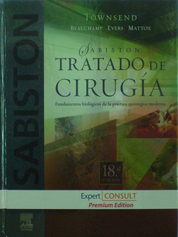 Libro: Sabinston, Tratado de Cirugia 18a.Edicion 2 Vols. Autor: Townsend