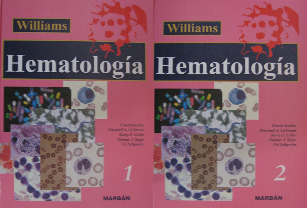 Libro: Hematologia 2 Vols. T.D. Gran Formato Autor: Williams