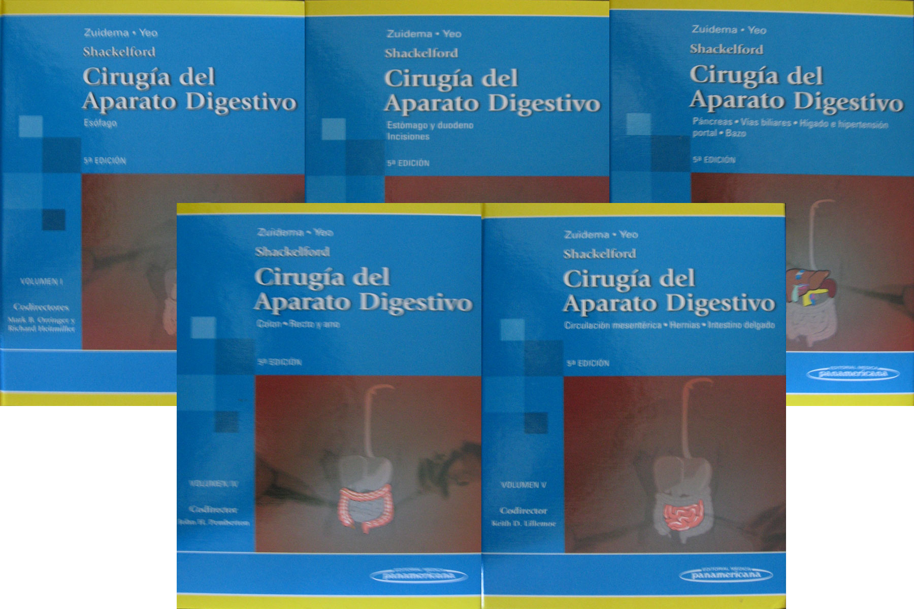 Libro: Cirugia del Aparato Digestivo 5a. Edicion Autor: George D. Zuidema, Charles J. Yeo