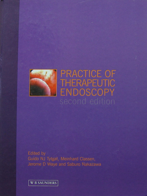 Libro: Practice of Therapeutic Endoscopy, 2nd. Edition. Autor: Guido NJ Tytgat, Meinhard Classen, Jerome D. Waye, Saburo Nakazawa